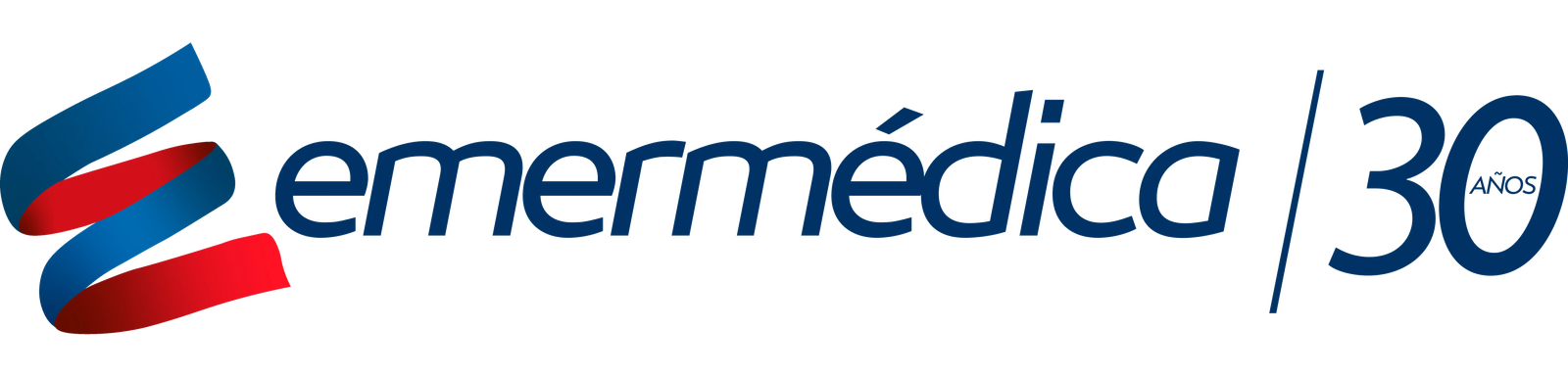 Logo de Emermédica - 30 años